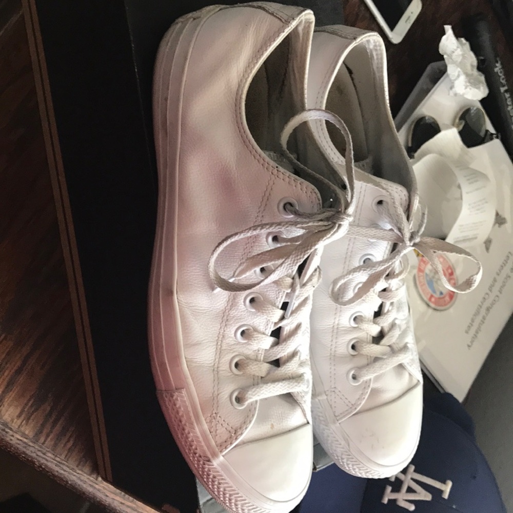 Converse leather lowtop shoes - Picture 2 of 2